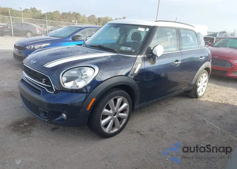 2015 Mini Countryman Cooper S из США, поврежденный, VIN WMWZC3C58FWT03568